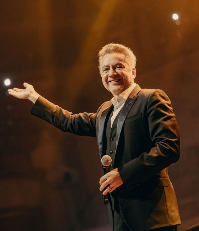 مروان خوري في عزاء هاني شاكر 
