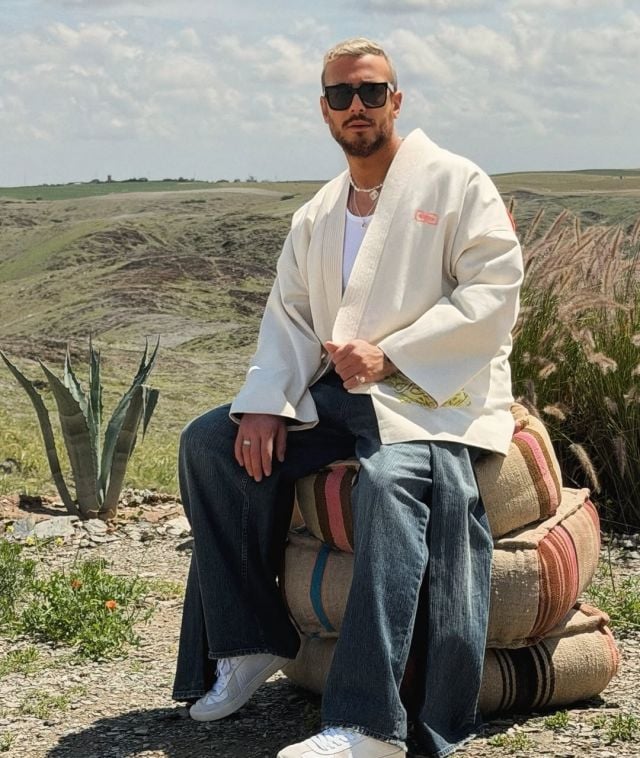 سعد لمجرد بإطلالة شبابية مبتكرة