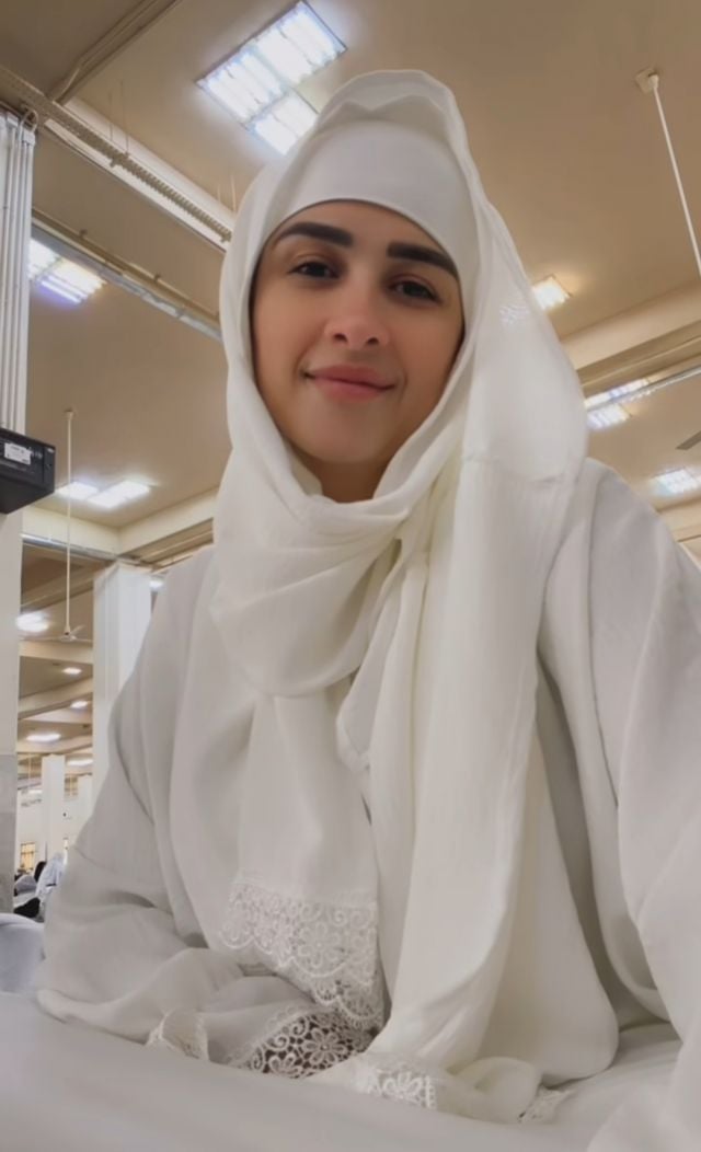 ياسمين عبد العزيز في الحج
