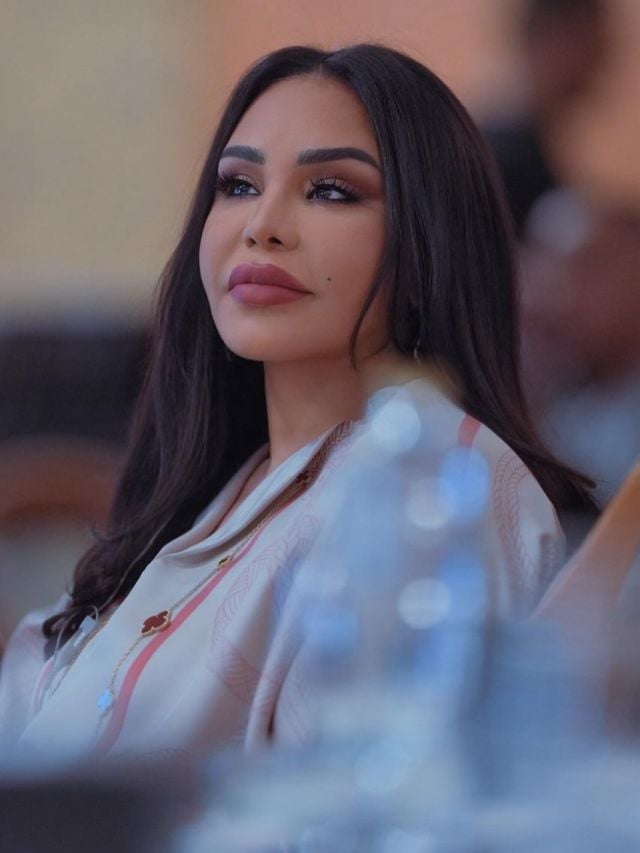 مكياج أحلام يعتمد على الكونتور لإطلالة قوية