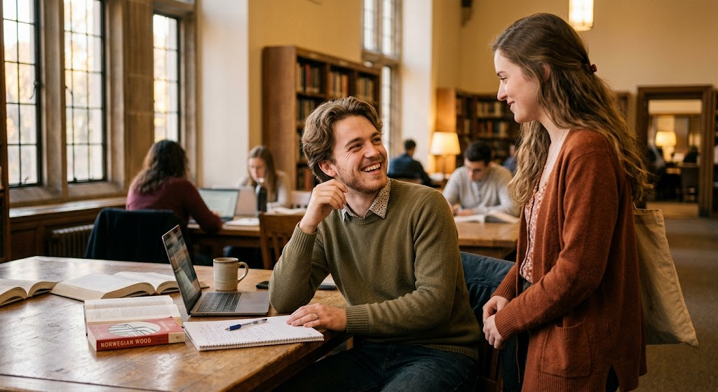 الابتسامة عند رؤيتكِ والتحدث إليكِ من علامات إعجاب الرجل بك