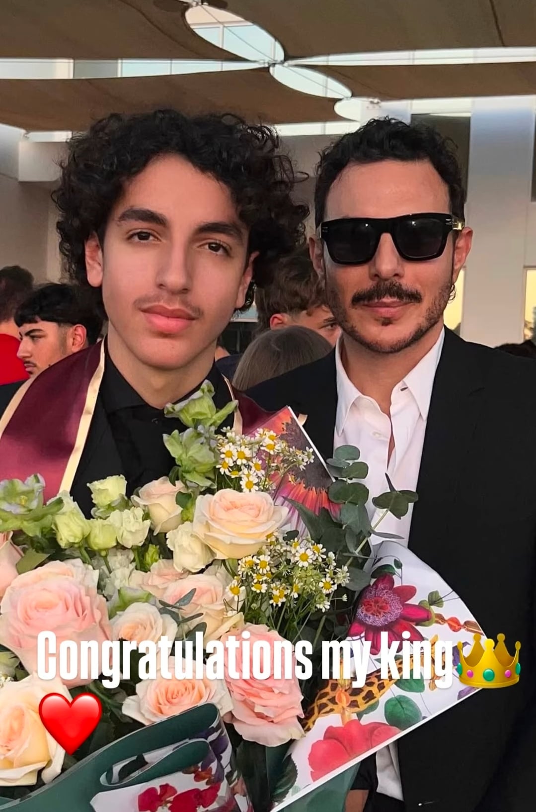 باسل خياط وابنه باسل خياط وابنه