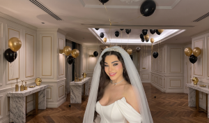 هيفاء وهبي بالطرحة وفستان الزفاف مجدداً (فيديو)