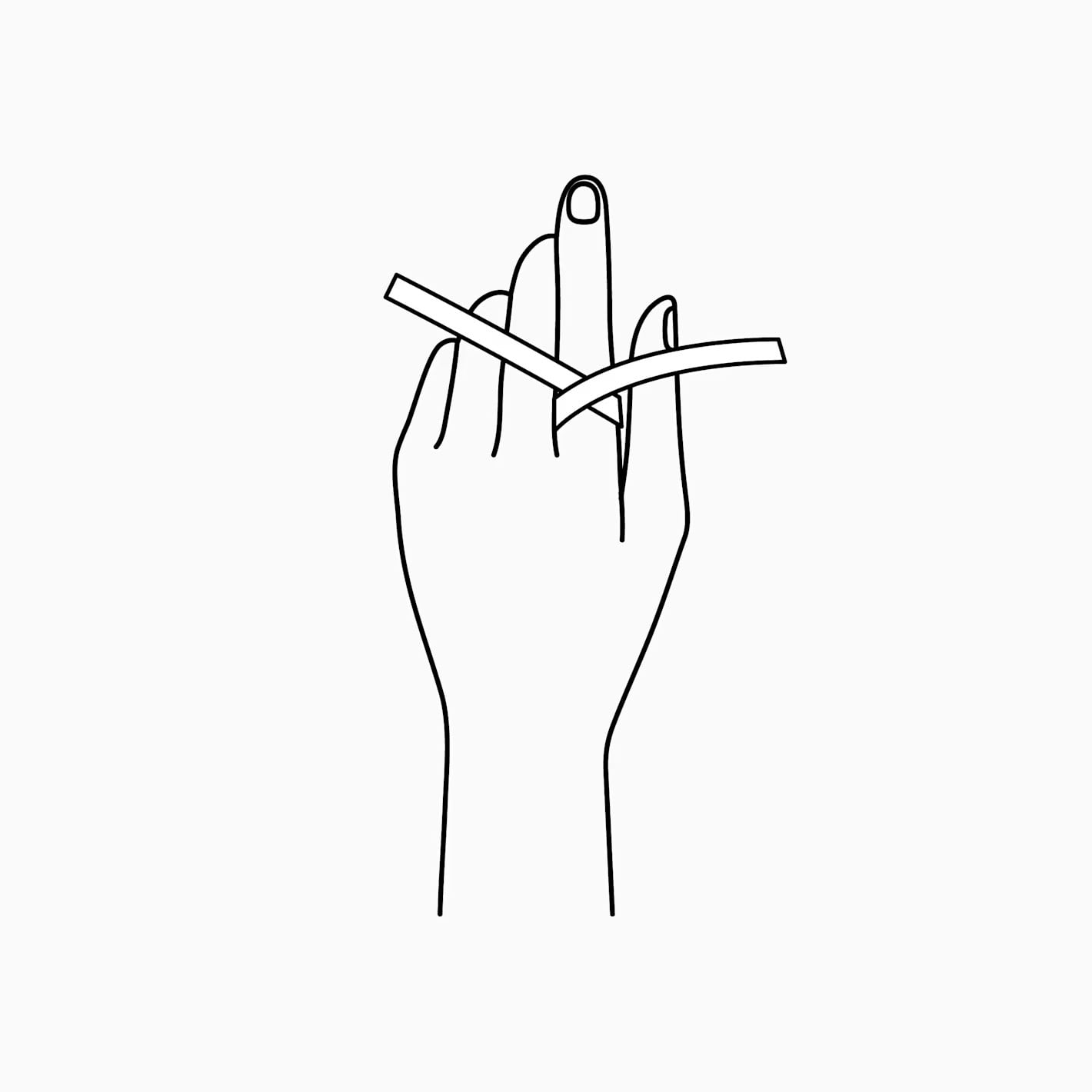 مقاسات الخواتم- شريط القياس