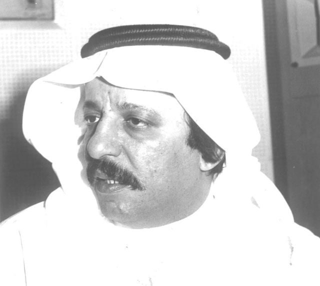 يوسف المهنا في شبابه