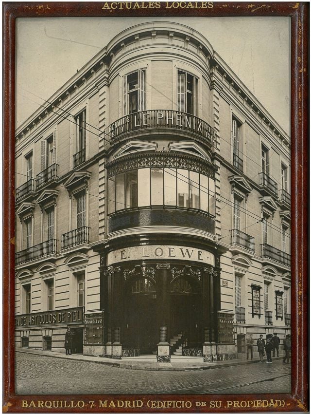 LOEWE store, calle Barquillo, 7, Madrid, ca.1925