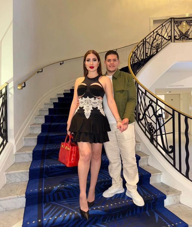 نسرين طافش وأحمد جوهر