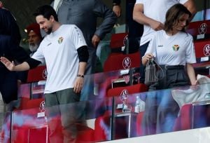 الأميرة رجوة الحسين بقميص المنتخب الأردني: دعم منتخب النشامى