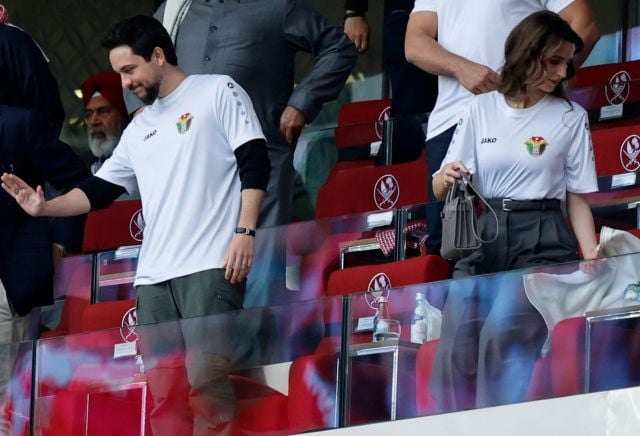 الأميرة رجوة الحسين بقميص المنتخب الأردني: دعم منتخب النشامى