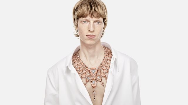 قلادة مورغانيت Human Being من Boucheron
