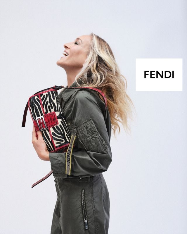 تألّقي بحقيبة Baguette الأيقونية من Fendi