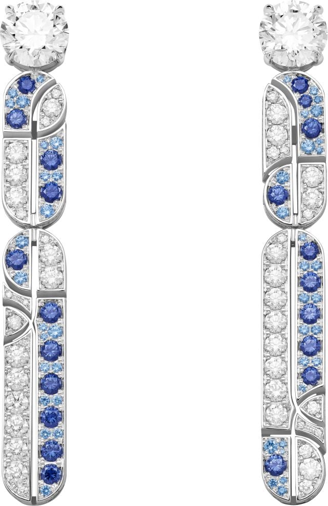 أقراط من مجموعة Colours of Extraleganza من Piaget