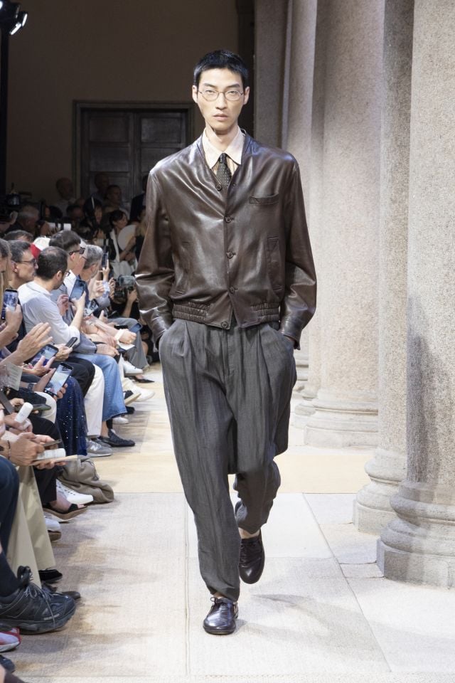 من مجموعة أزياء GIORGIO ARMANI ربيع/صيف 2027