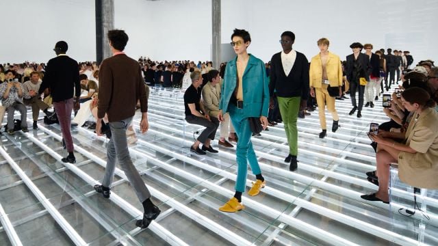 من عرض الأزياء الرجالية prada لربيع/صيف 2027