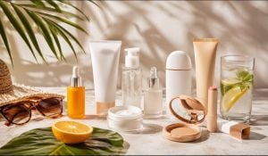 مستحضرات التجميل التي لا تستغني عنها النجمات في الإجازات الصيفية