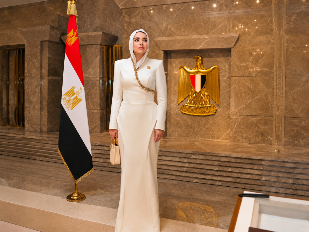 إطلالات آية السيسي... أناقة هادئة ولمسات كلاسيكية تخطف الأنظار 