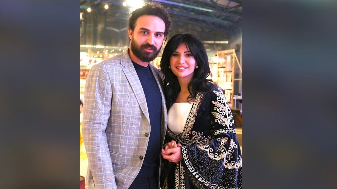 رشا شربتجي وإبراهيم الشيخ