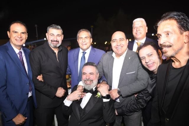 وصلة هزار بين مهيب عبد الهادي وصبحي خليل في وجود نجوم الفن والرياضة والإعلام