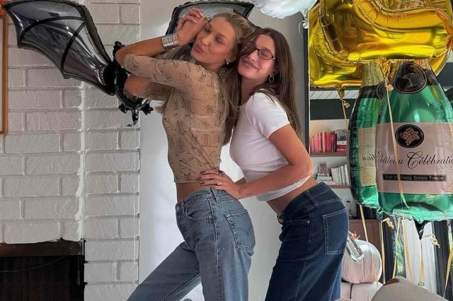 صور بيلا حديد وهايلي ببيبر القديمة تعود للواجهة بخدعة رقمية