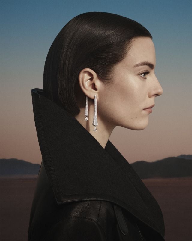 قرط Clou de Forge Lumière المنفرد من Hermès