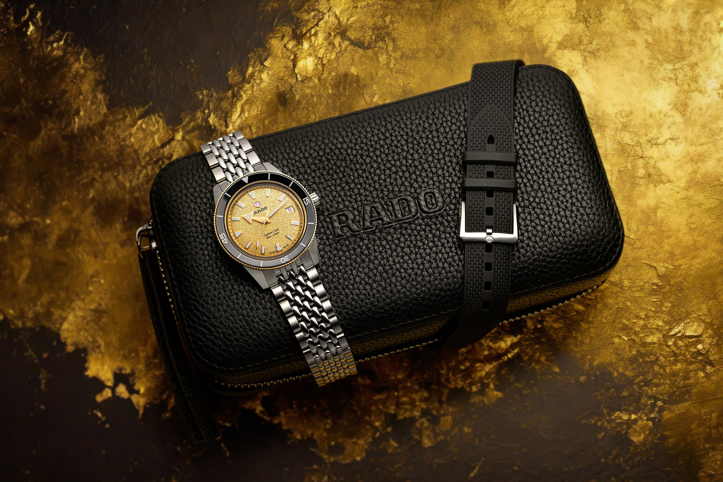 ساعة Rado Captain Cook الأوتوماتيكية ساعة Rado Captain Cook الأوتوماتيكية
