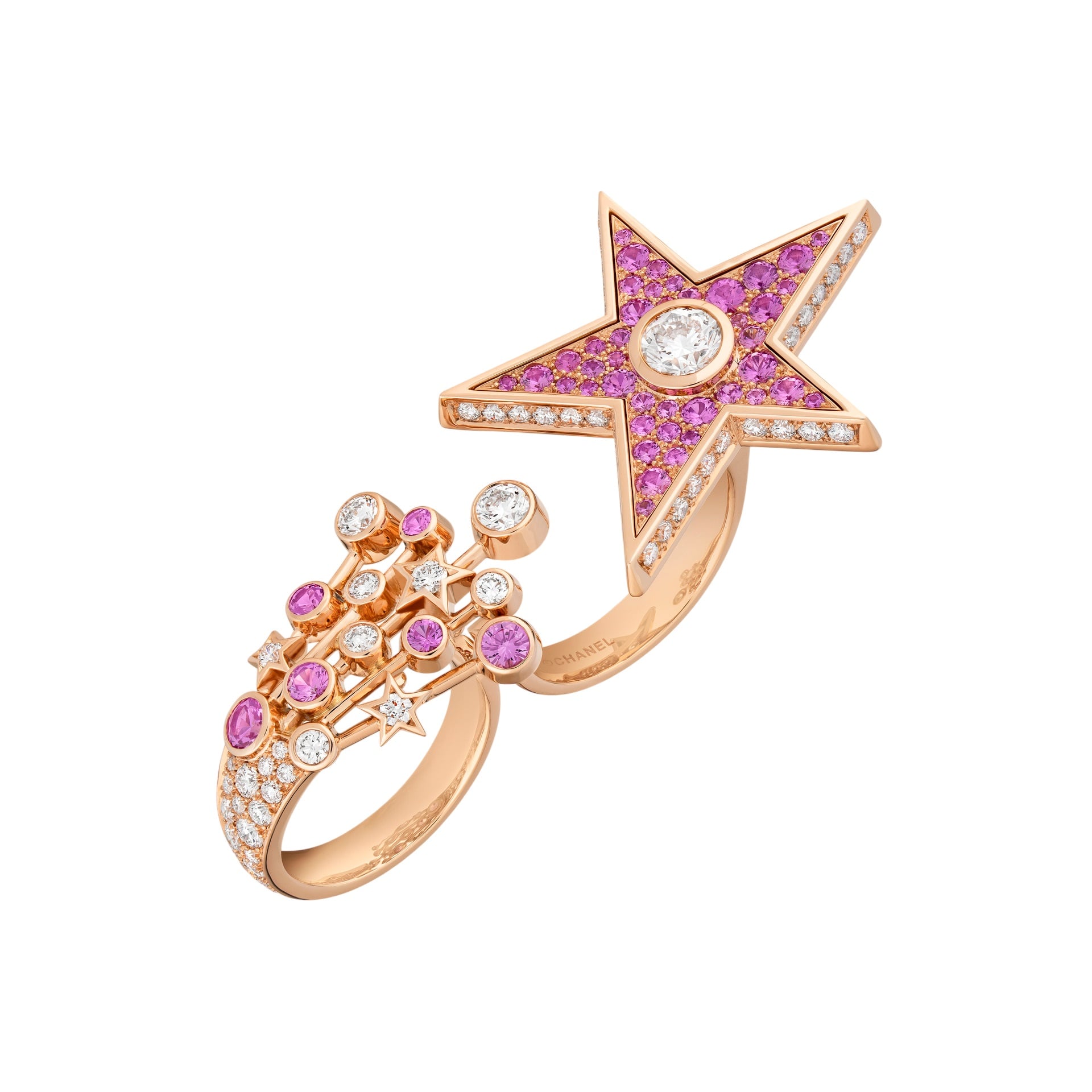 خاتم Five Stars من مجموعةReach for the Stars للمجوهرات الراقية منChanel High Jewellery خاتم Five Stars من مجموعةReach for the Stars للمجوهرات الراقية منChanel High Jewellery
