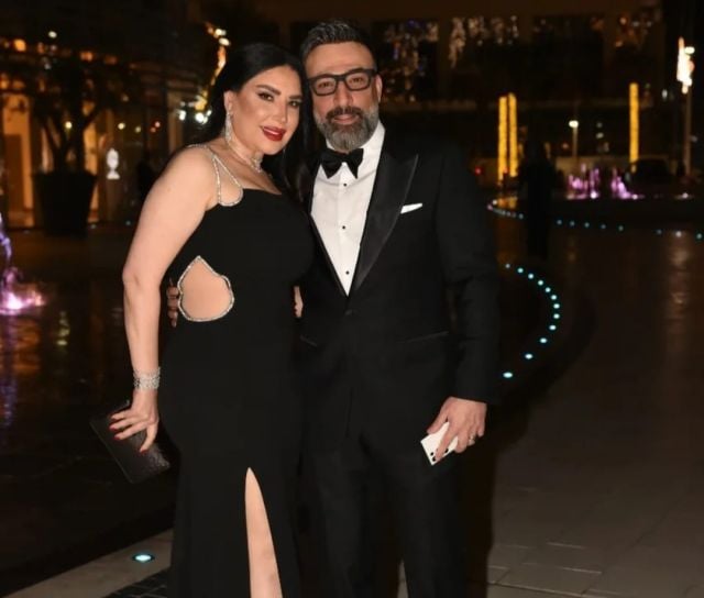 عبير صبري وزوجها السابق أيمن البياع