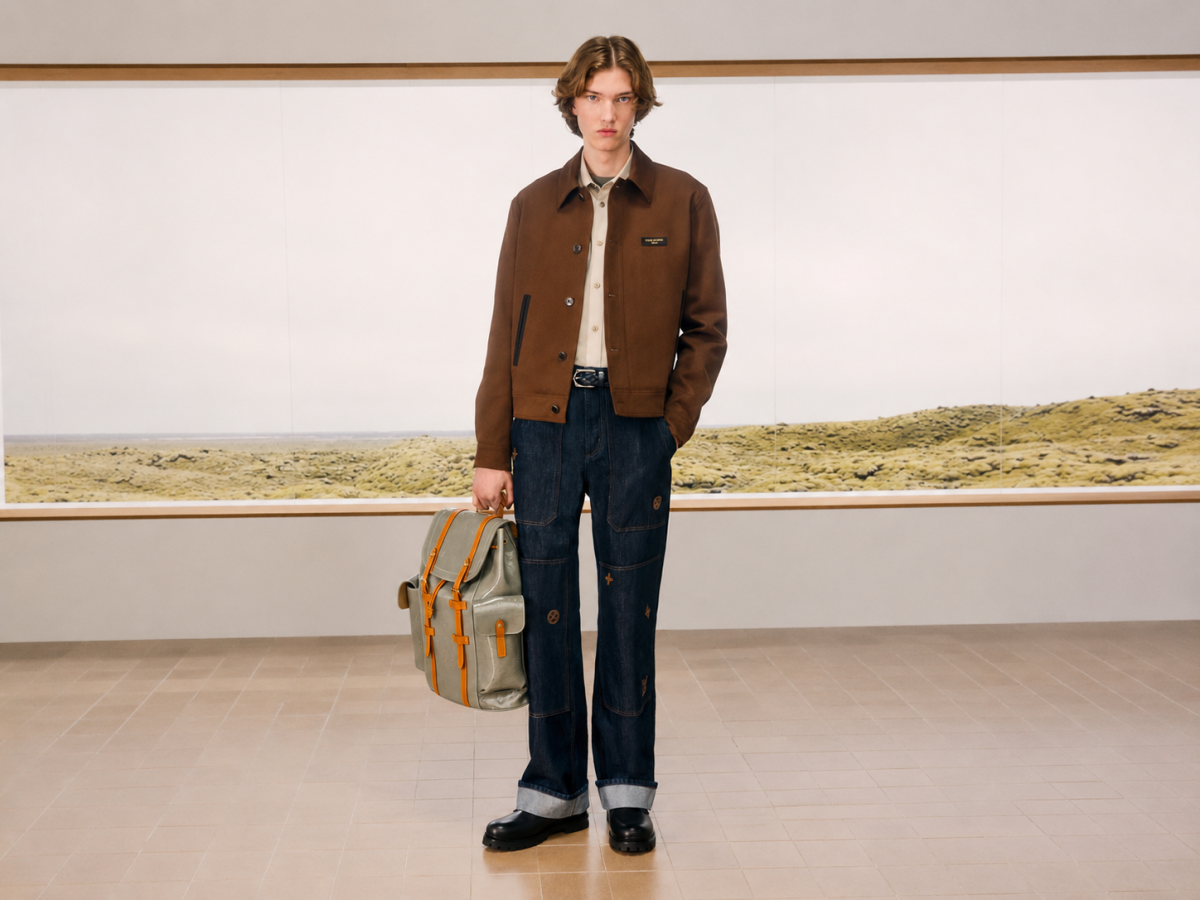 الكبسولة الرجّالية من Louis Vuitton بألوان الريف الساحر