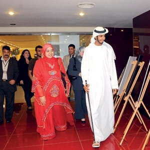 الشيخ شخبوط بن نهيان يفتتح عروض جوائز أناسي 