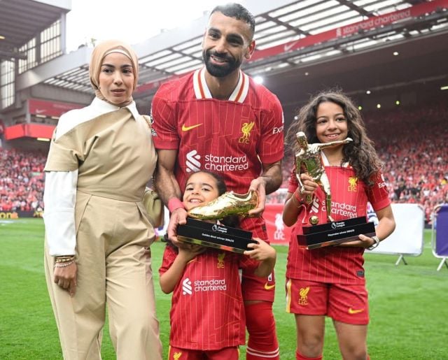 محمد صلاح يُرزق بمولوده الثالث... ويختار له اسم 