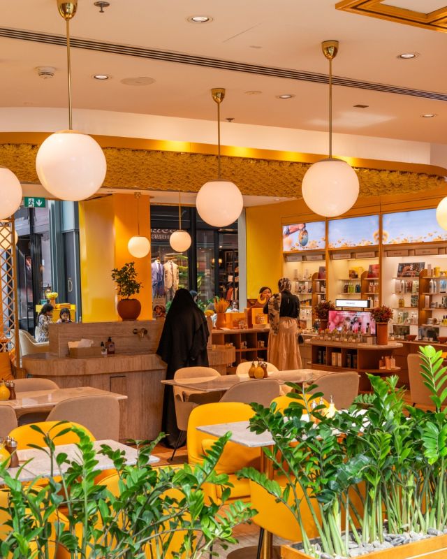 مقهى L’Occitane بنكهة صيفية