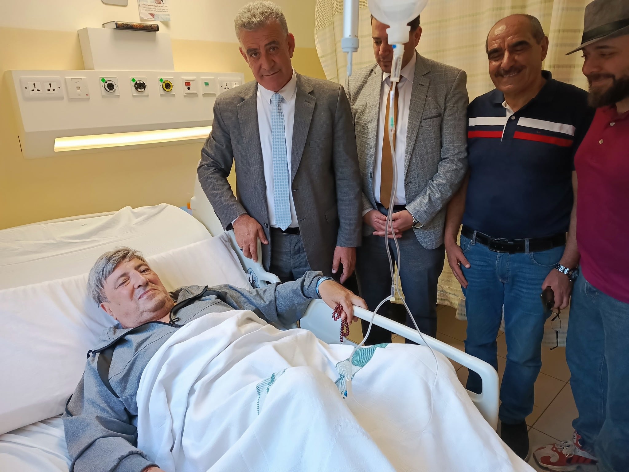 فؤاد حجازي في المستشفى