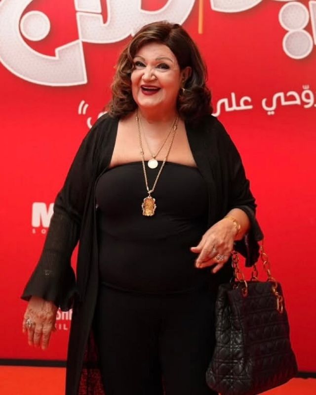 ميمي جمال في العرض الخاص للفيلم