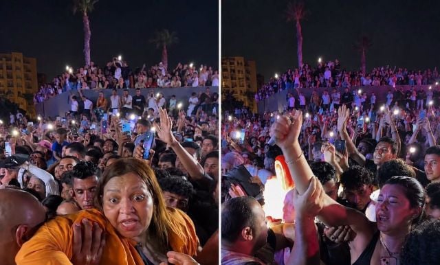 حالات تحرش بالفتيات والسيدات في حفل محمد رمضان