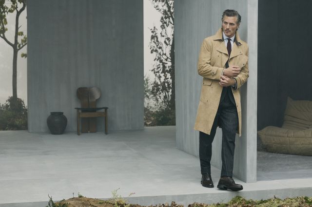 تفاصيل مترفة في أزياء رجال Brunello Cucinelli