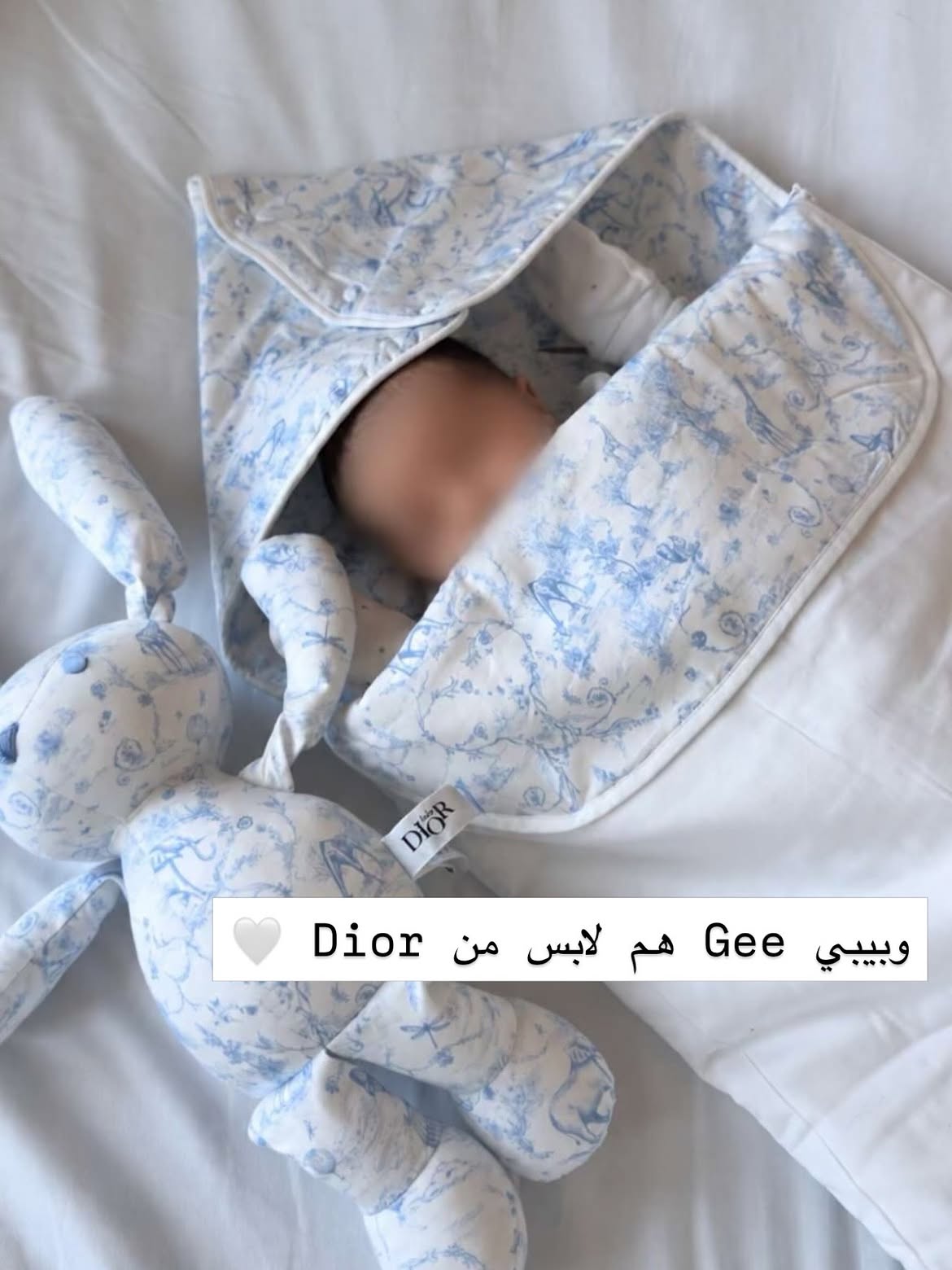 الطفل Gee بأغراض فاخرة من Dior الطفل Gee بأغراض فاخرة من Dior