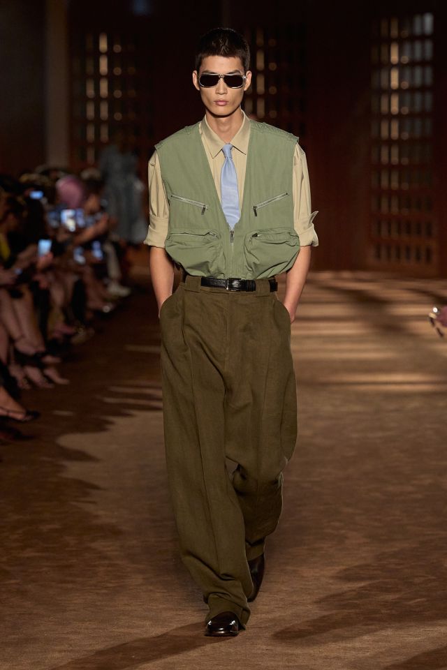 من مجموعة أزياء  Ferragamo لربيع وصيف 2027