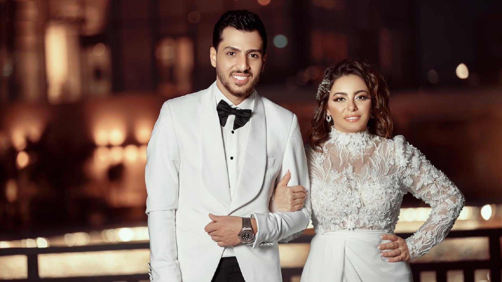 إلهام عبد البديع مع طليقها وليد سامي