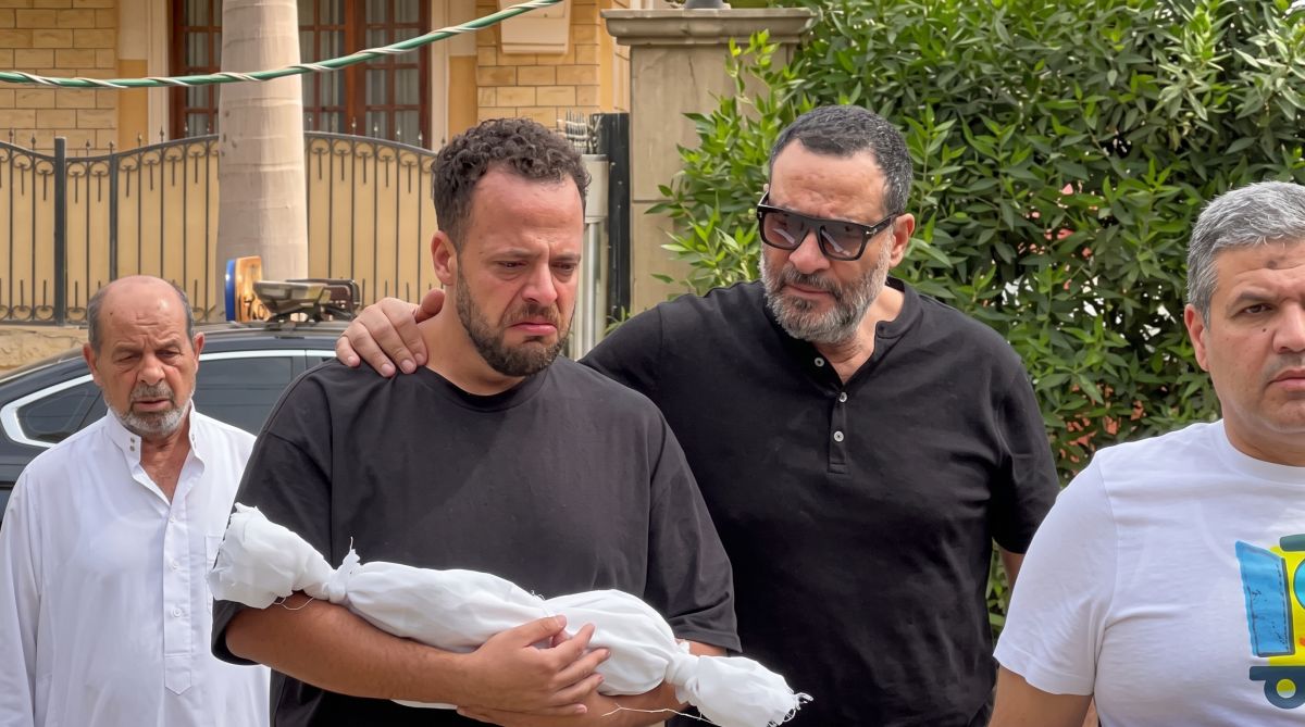 Photo: مجلة لها Maged El Masry Mourns Death of Newborn Grandson Younis