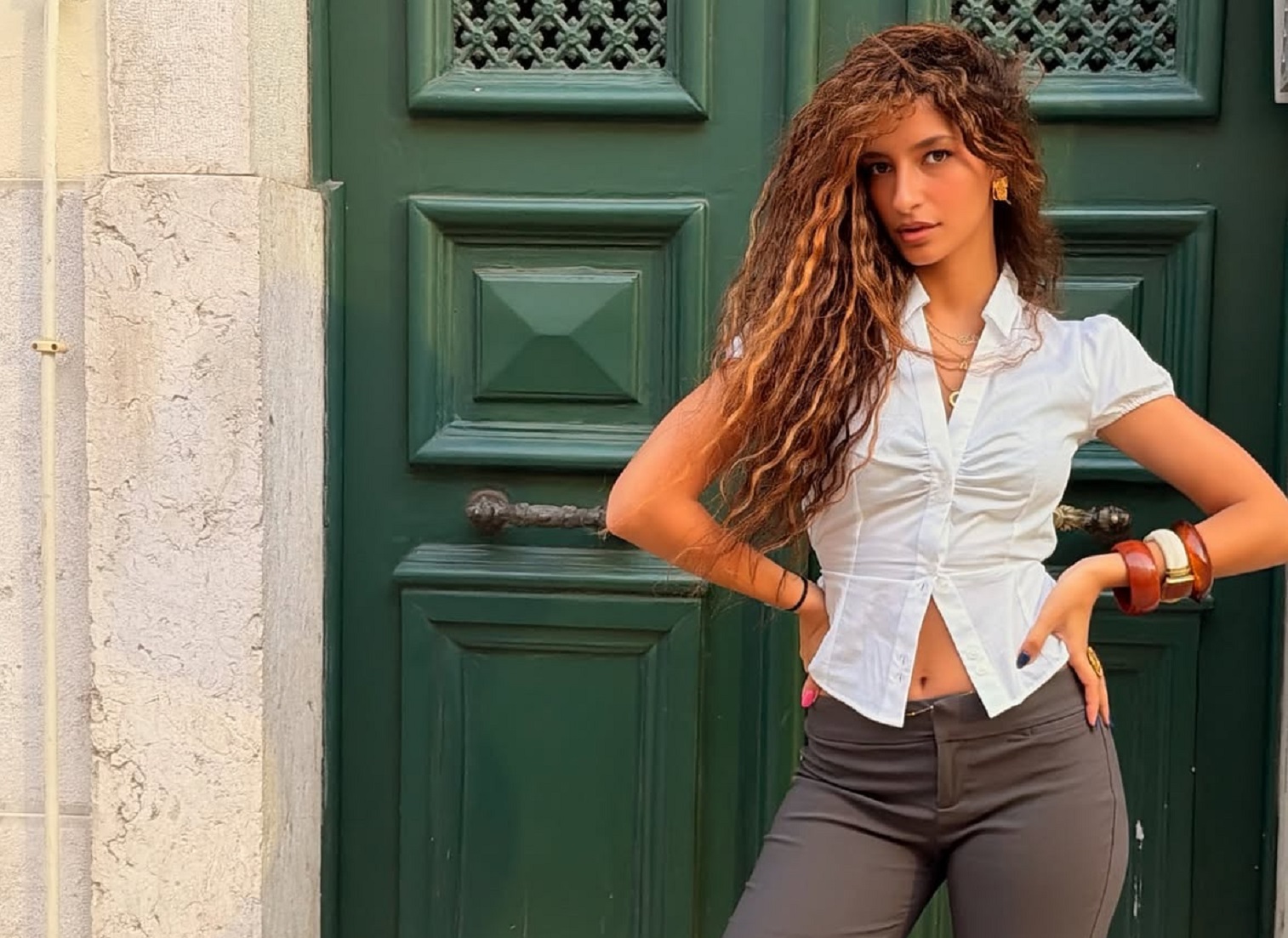أميرة أديب توضح حقيقة حضورها حفل زفاف شابين