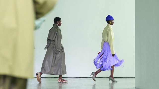 من ختام عرض Bottega Veneta لصيف 2027