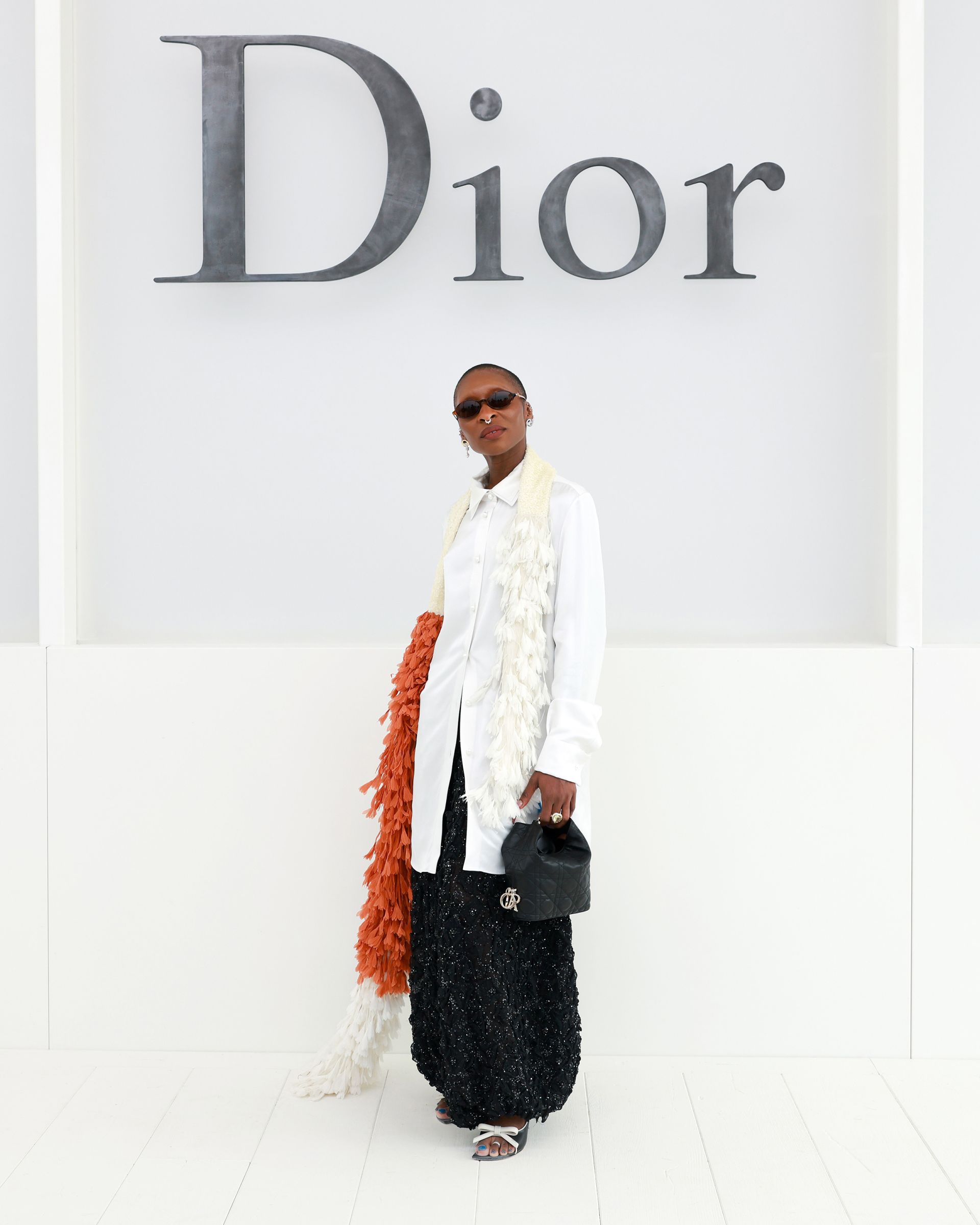 Cynthia Erivo في عرض Dior لصيف 2027