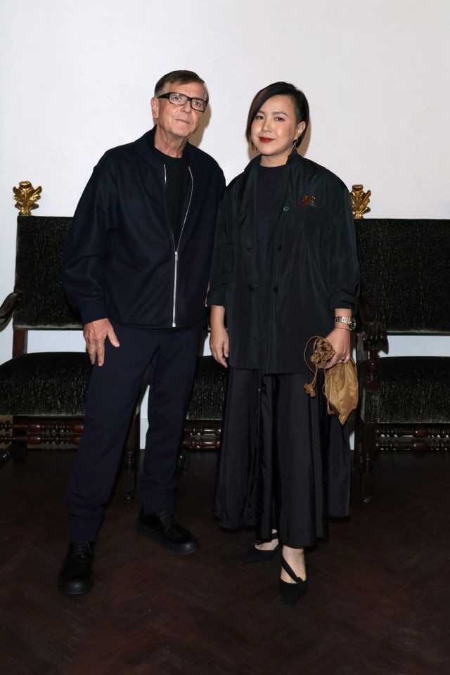 Cao Fei و Andreas Gursky في عشاء Prada لمجموعة ربيع وصيف 2027