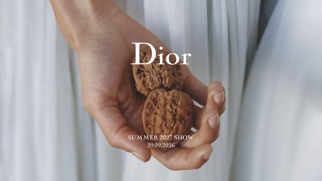 عرض Dior لموسم ربيع وصيف 2027