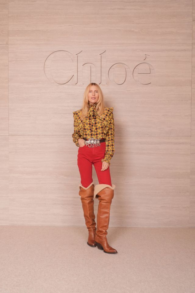 Dree Hemingway في عرض Chloé لصيف 2027