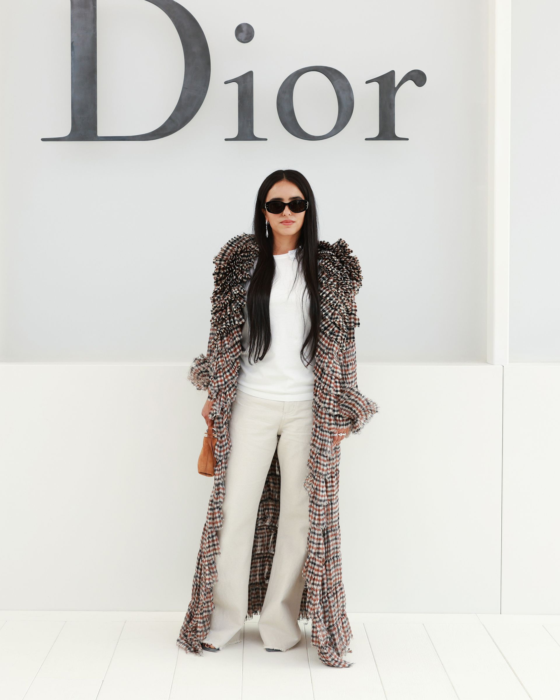 Hafsia Herzi في عرض Dior لصيف 2027
