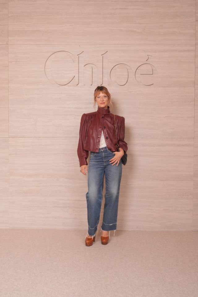 Heike Makatsch في عرض Chloé لصيف 2027