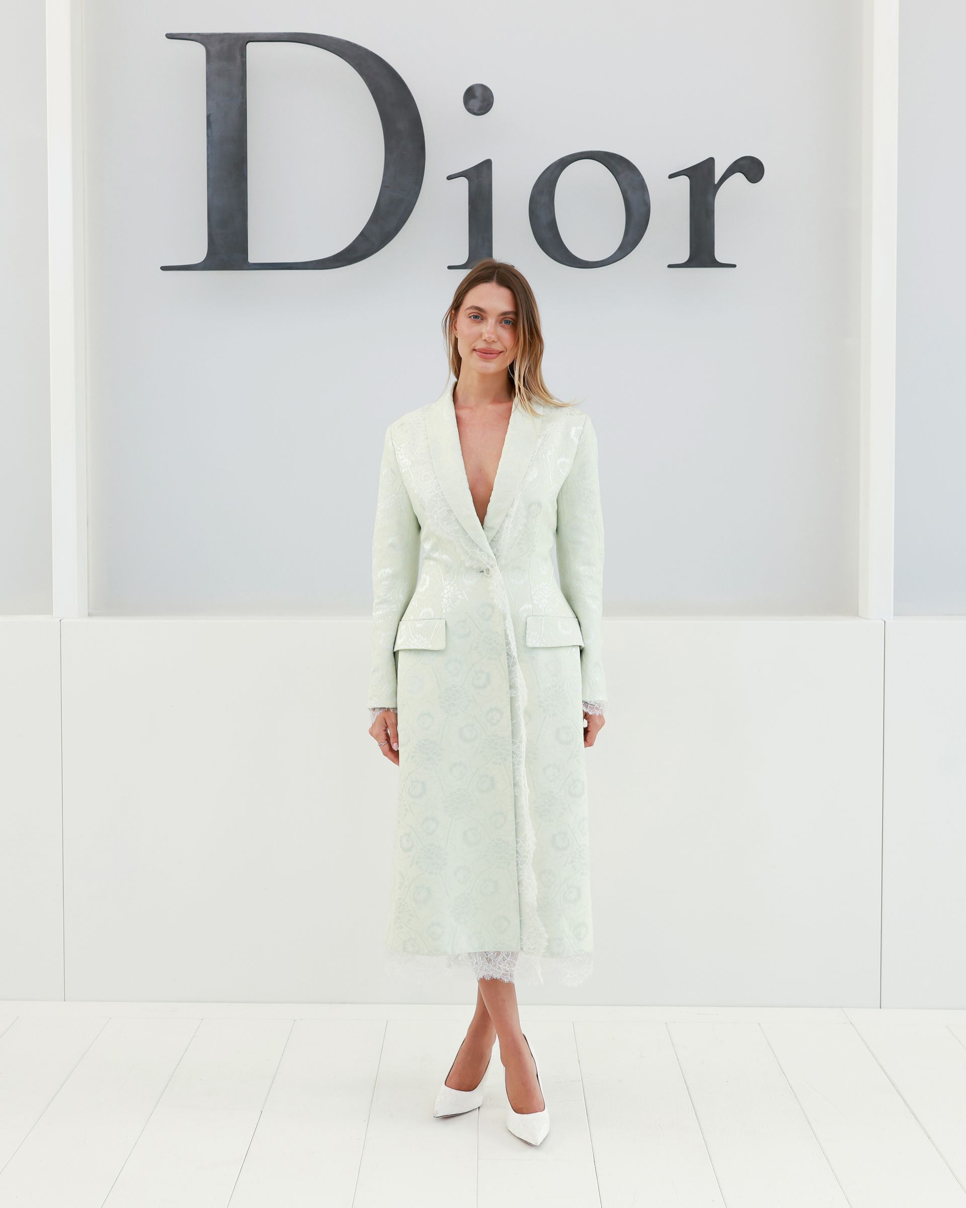 Heloise Agostinelli في عرض Dior لصيف 2027