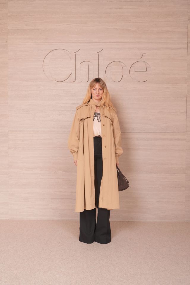 Henriette Motzfeldt في عرض Chloé لصيف 2027