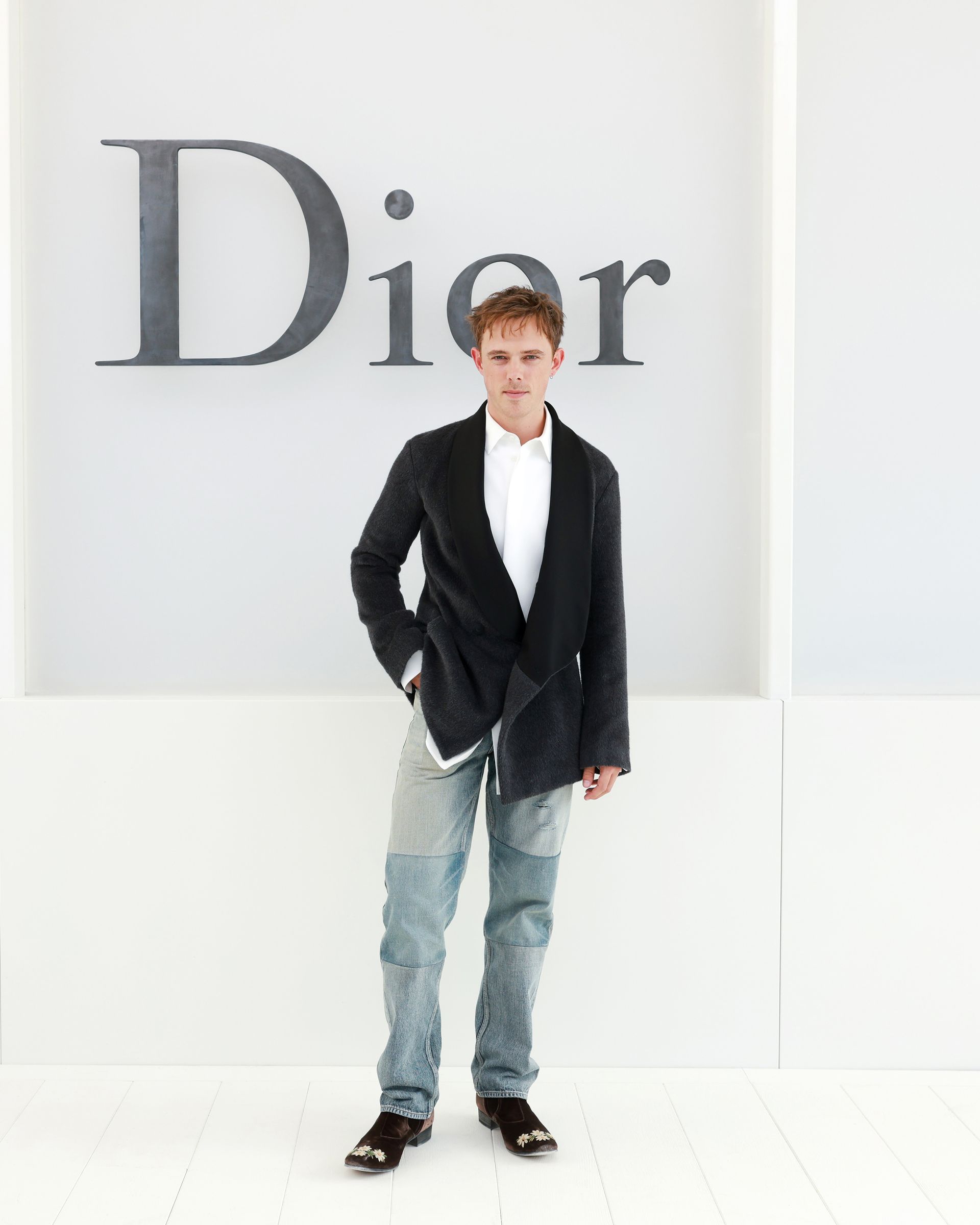 Jack Barton في عرض Dior لصيف 2027